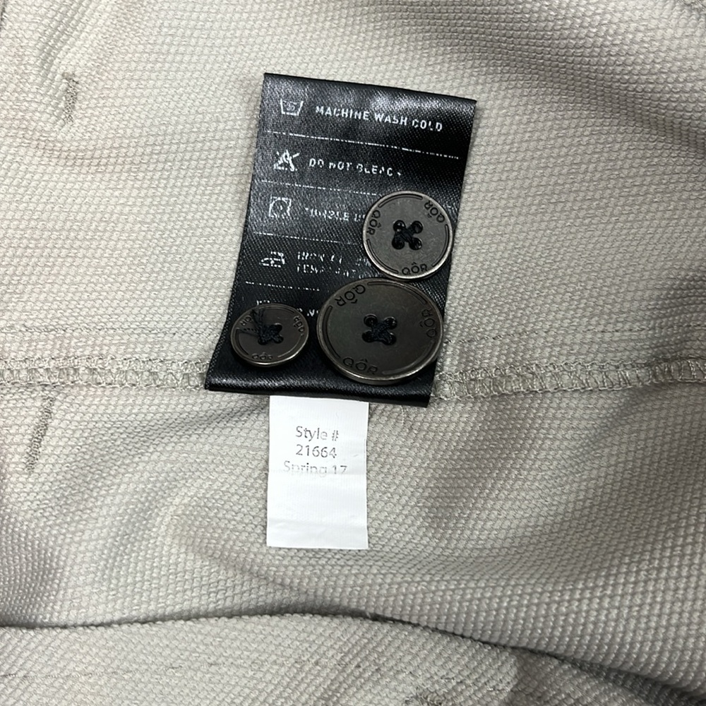 QOR‎ Men's Performance Khaki Pants 34X34 - Picture 10 of 10